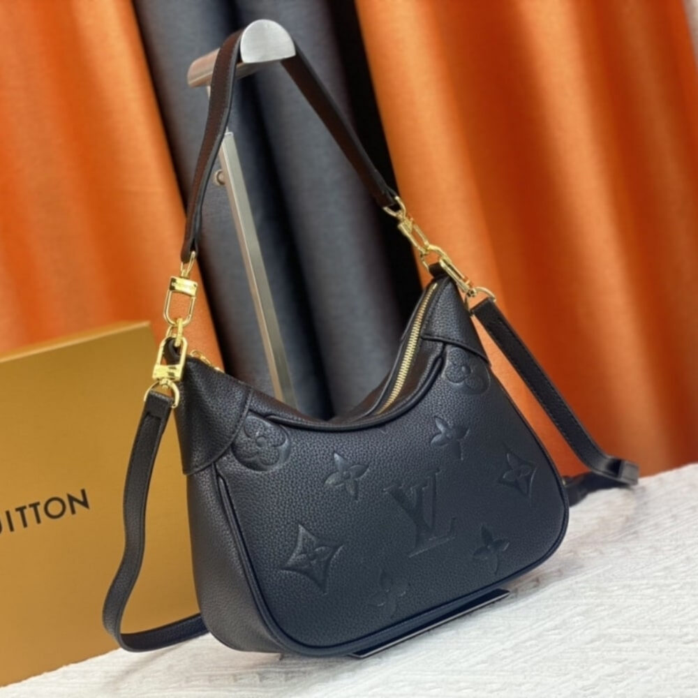 Super Vip 1:1 – Louis Vuitton Bagatelle Bag Monogram Empreinte Black 24Cm M46002 - Image 3