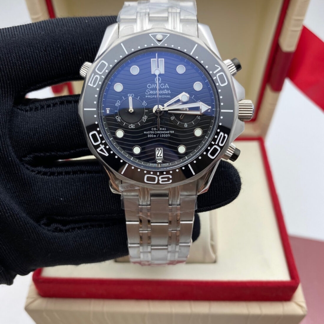 Omega Seamaster Diver 300M Black 45mm 210 30 44 51 01 001 - Image 2