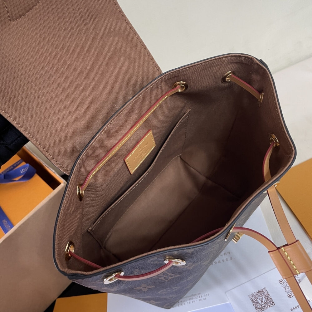 Super Vip 1:1 – Louis Vuitton Montsouris BB Bag Monogram Canvas Brown 17Cm M45502 - Image 9