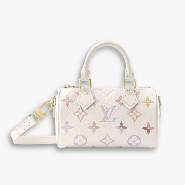 Louis Vuitton Nano Speedy Dream Beige 16Cm M25591