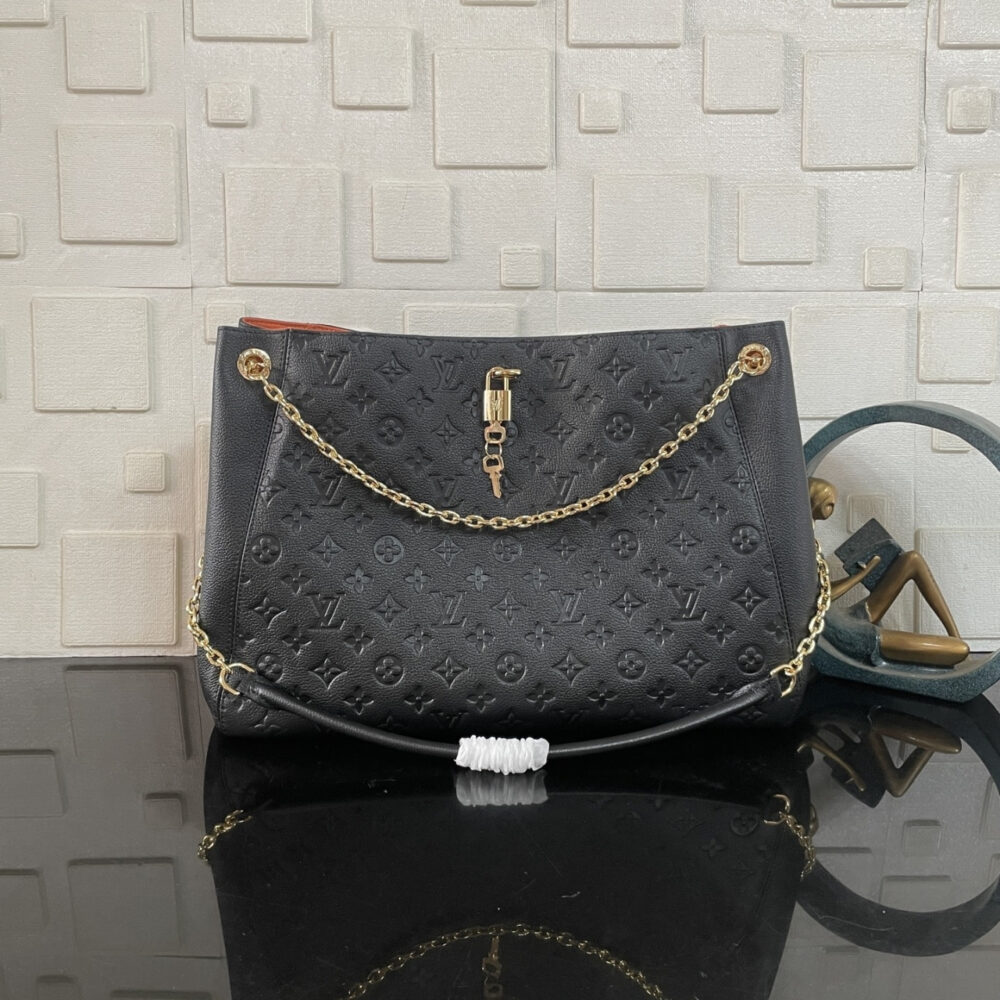 Super Vip 1:1 - Louis Vuitton Anytime MM Bag Black 42Cm M14324 - Image 2