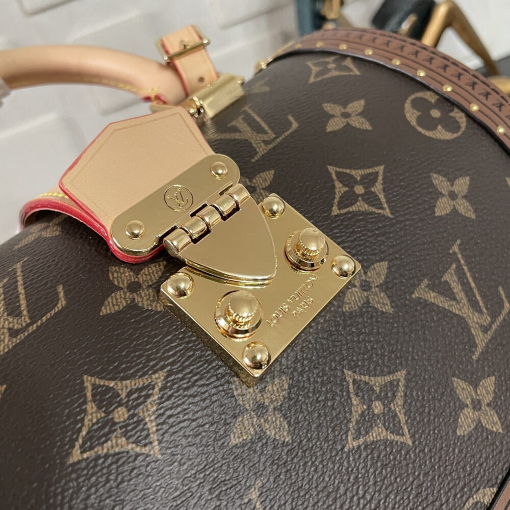 Super Vip 1:1 - Louis Vuitton Speedy Trunk Box Bag 20 Monogram Brown 21Cm M11154 - Image 6