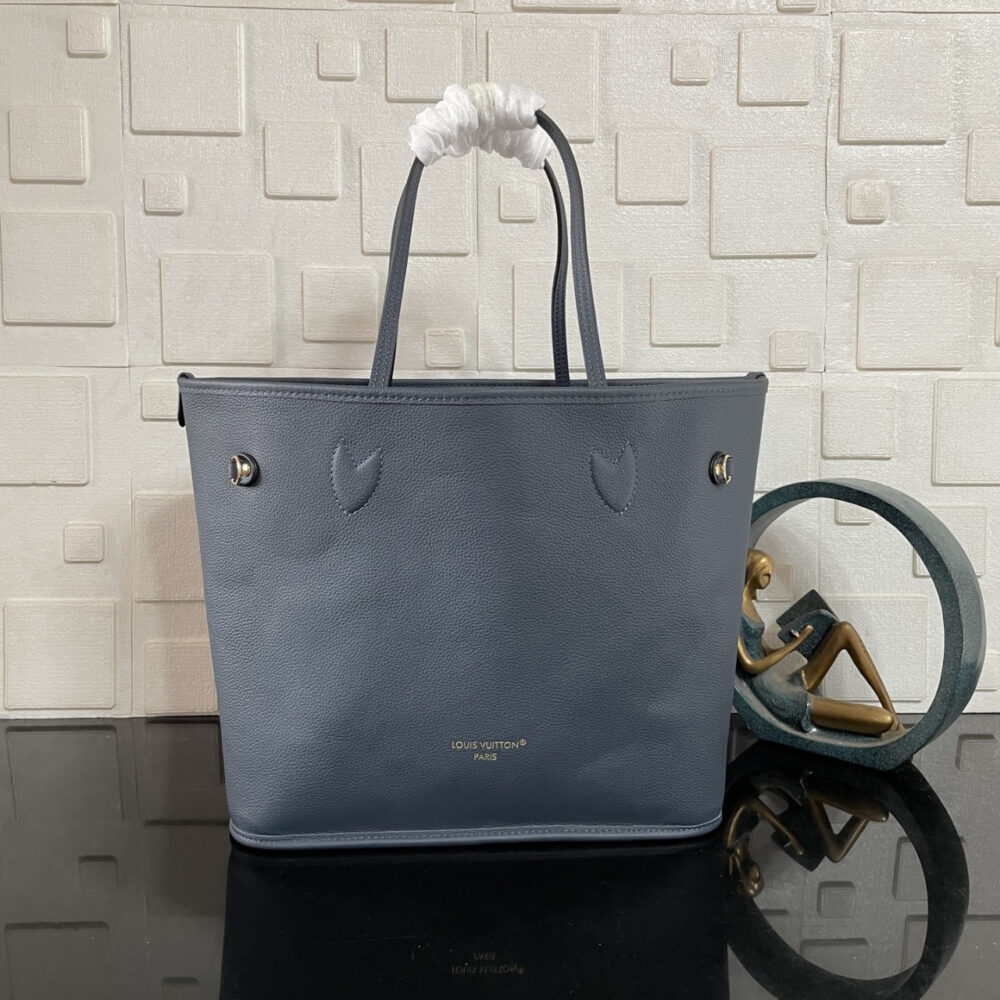 Super Vip 1:1 – Louis Vuitton Neverfull Inside Out MM Bag Blue Grey 31Cm - Image 2