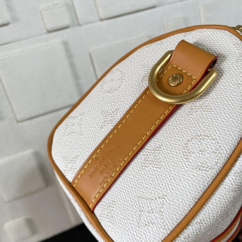 Super Vip 1:1 – Louis Vuitton Keepall Bandoulière 25 Off White 25Cm M15076 - Image 8