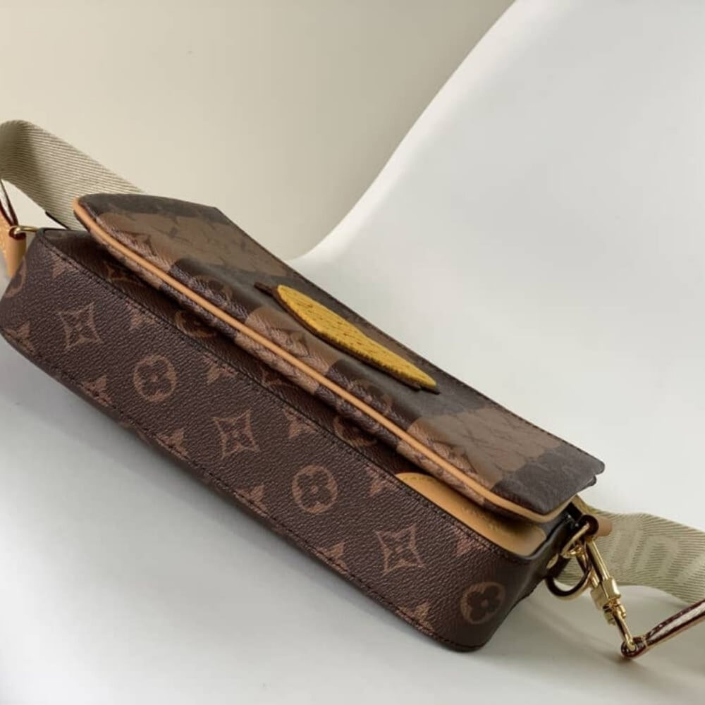 Super Vip 1:1 – Louis Vuitton Trio Messenger Bag Monogram Stripes Brown 25Cm M45965 - Image 5