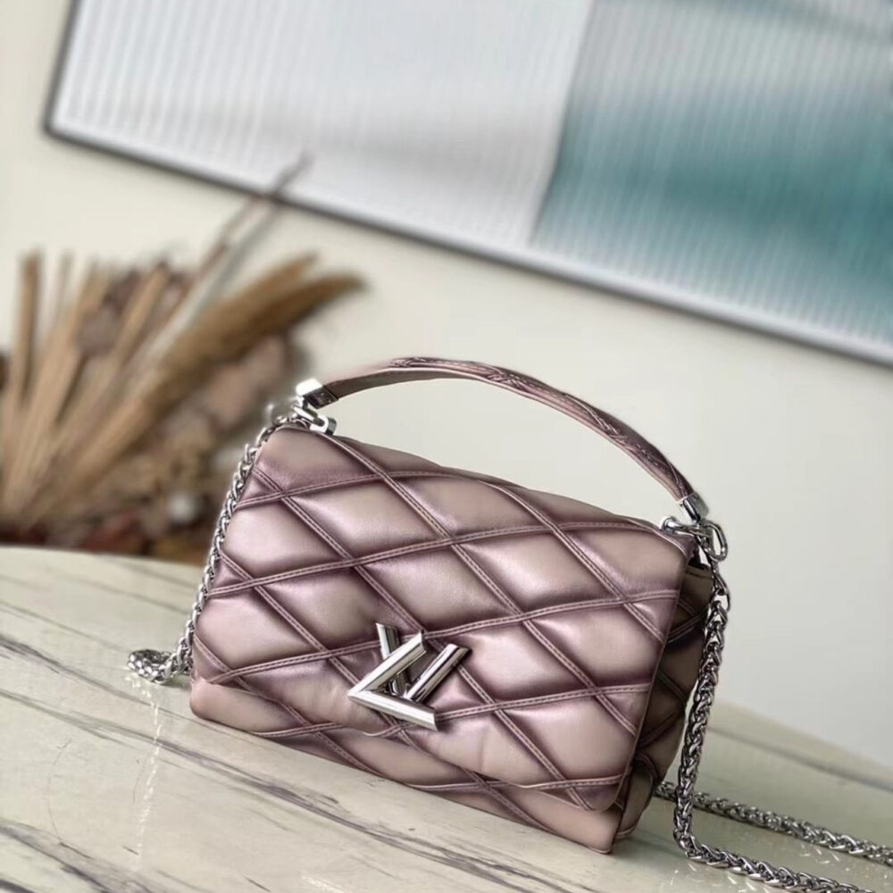 Super Vip 1:1 – Louis Vuitton GO-14 MM Bag Taupe 23cm - Image 2