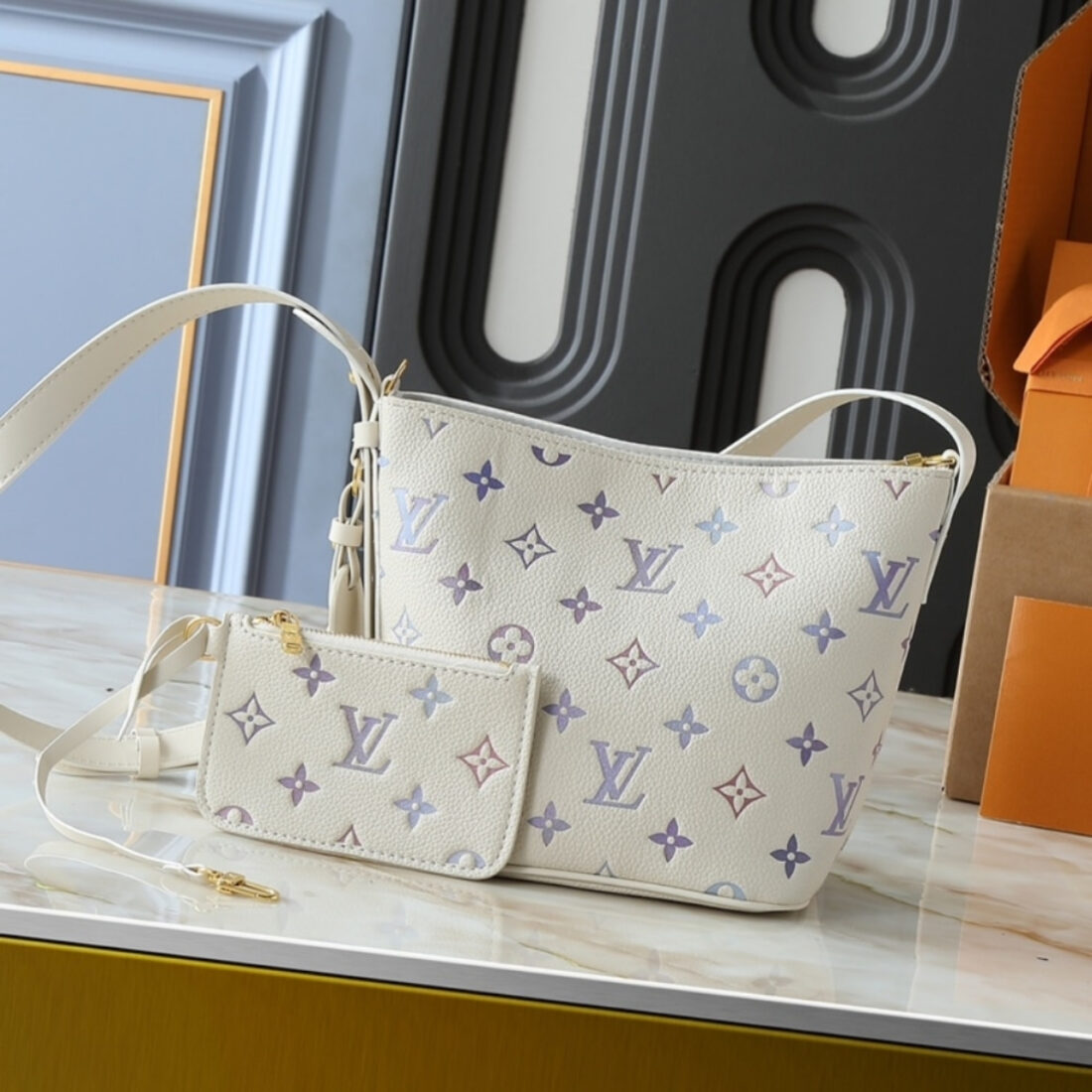 Louis Vuitton All In BB White 18Cm M25673 - Image 2