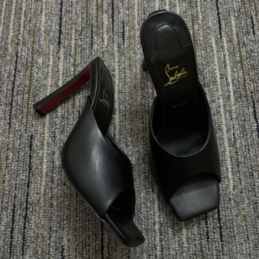 Christian Louboutin Condora Mule Black 1240795B439 - Image 3