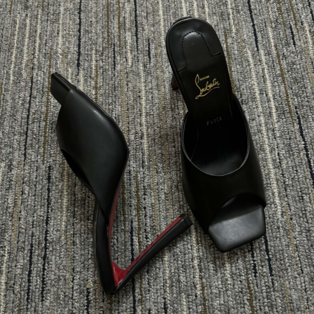 Christian Louboutin Condora Mule Black 1240795B439 - Image 4