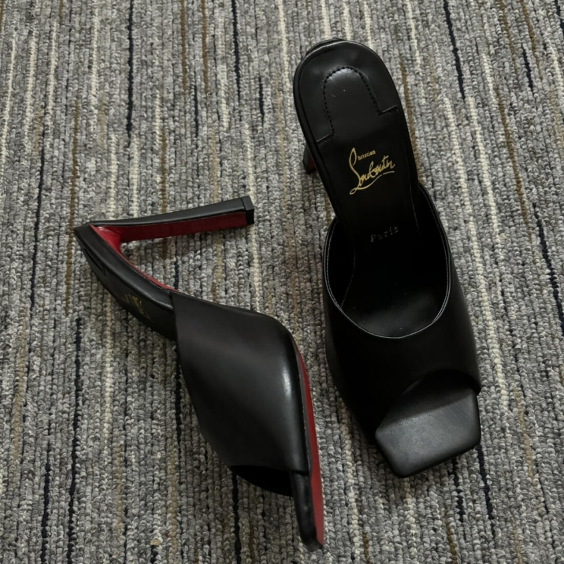 Christian Louboutin Condora Mule Black 1240795B439 - Image 5