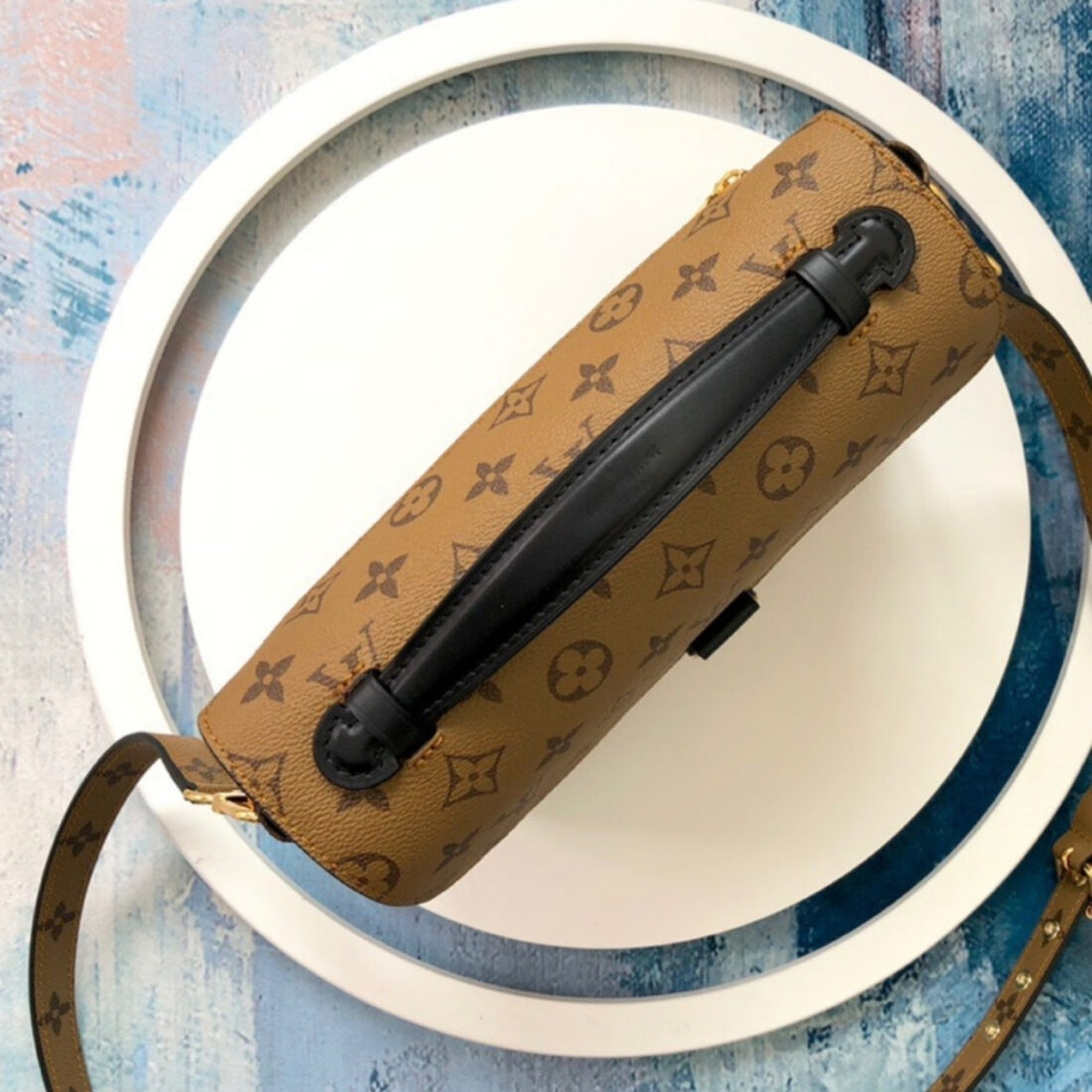 Super Vip 1:1 – Louis Vuitton Pochette Métis Bag Monogram Reverse Canvas Brown 25Cm M44876 - Image 5