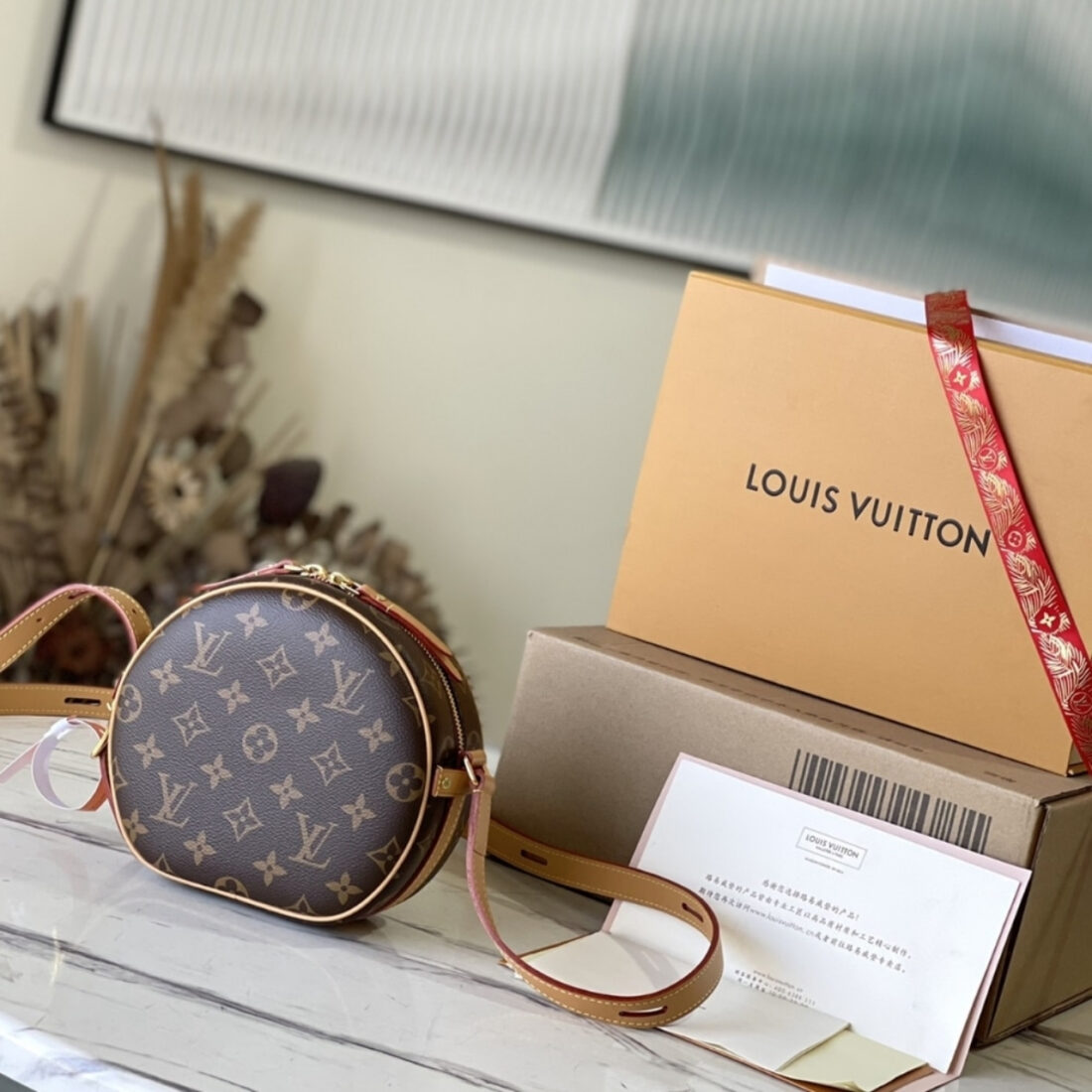 Super Vip 1:1 – Louis Vuitton Boite Chapeau Souple PM Bag Monogram 17Cm M45578 - Image 2