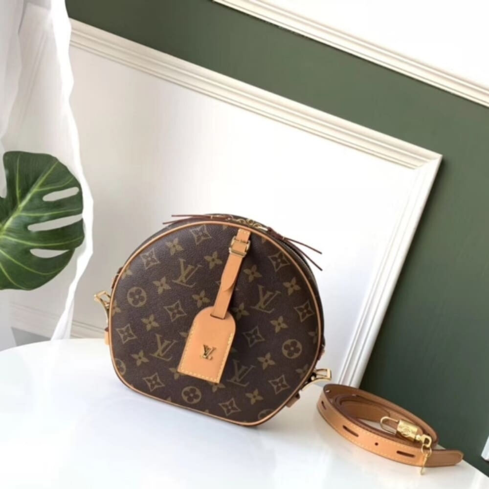 Super Vip 1:1 – Louis Vuitton Boite Chapeau Souple MM Bag Monogram Exterior 20Cm M45647 - Image 2