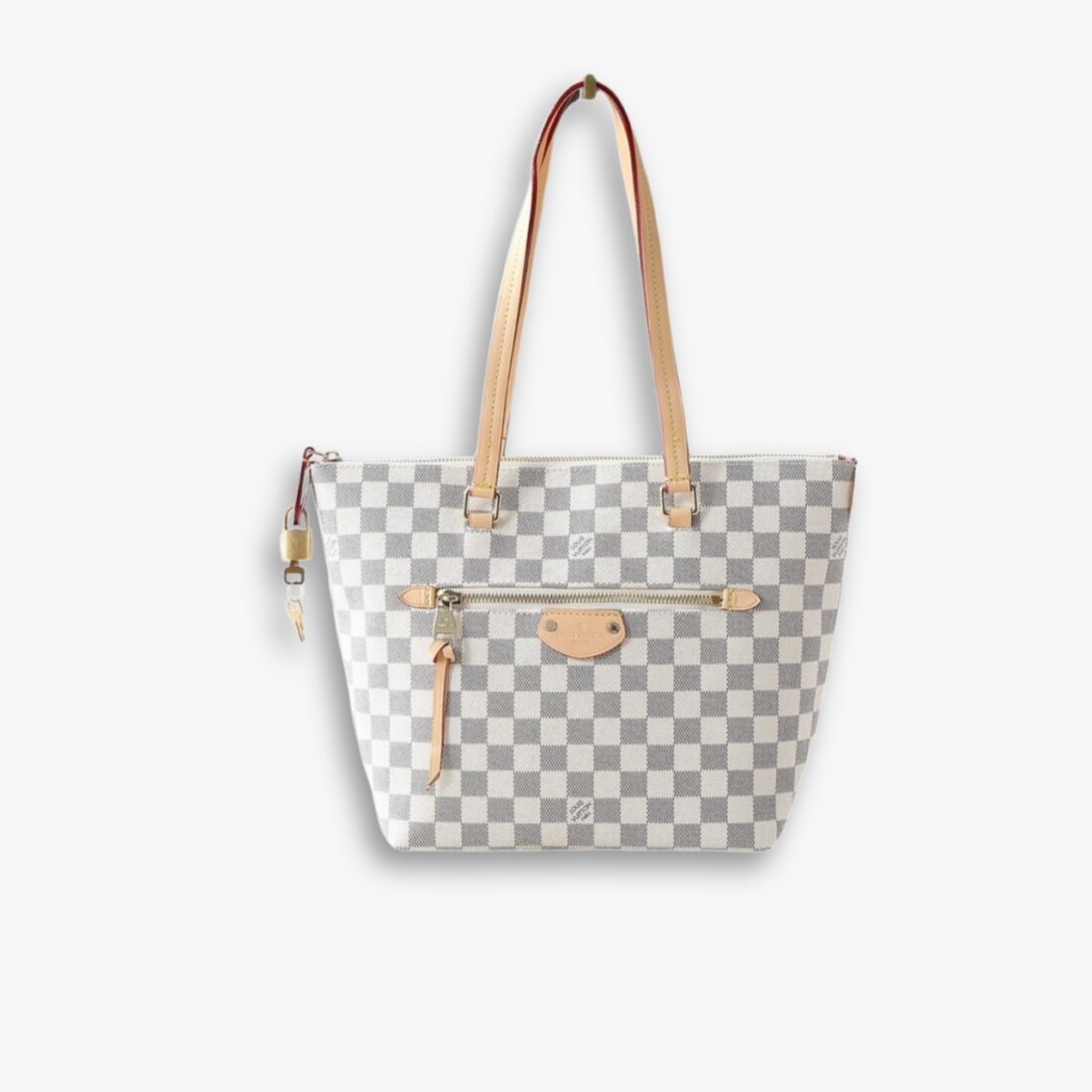 Louis Vuitton Lena PM Bag Damier Azur White 35Cm