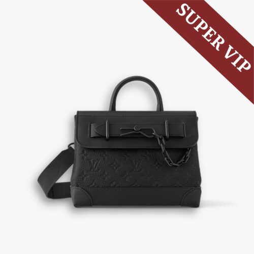 Super Vip 1:1 – Louis Vuitton Steamer PM Monogram Black 25Cm M24436