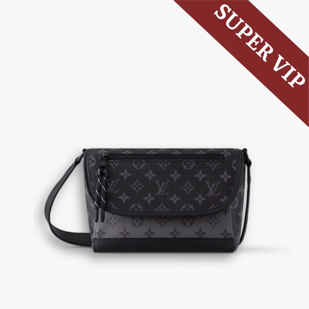 Super Vip 1:1 – Louis Vuitton Pulse Messenger Bag Monogram Black 26Cm M12681