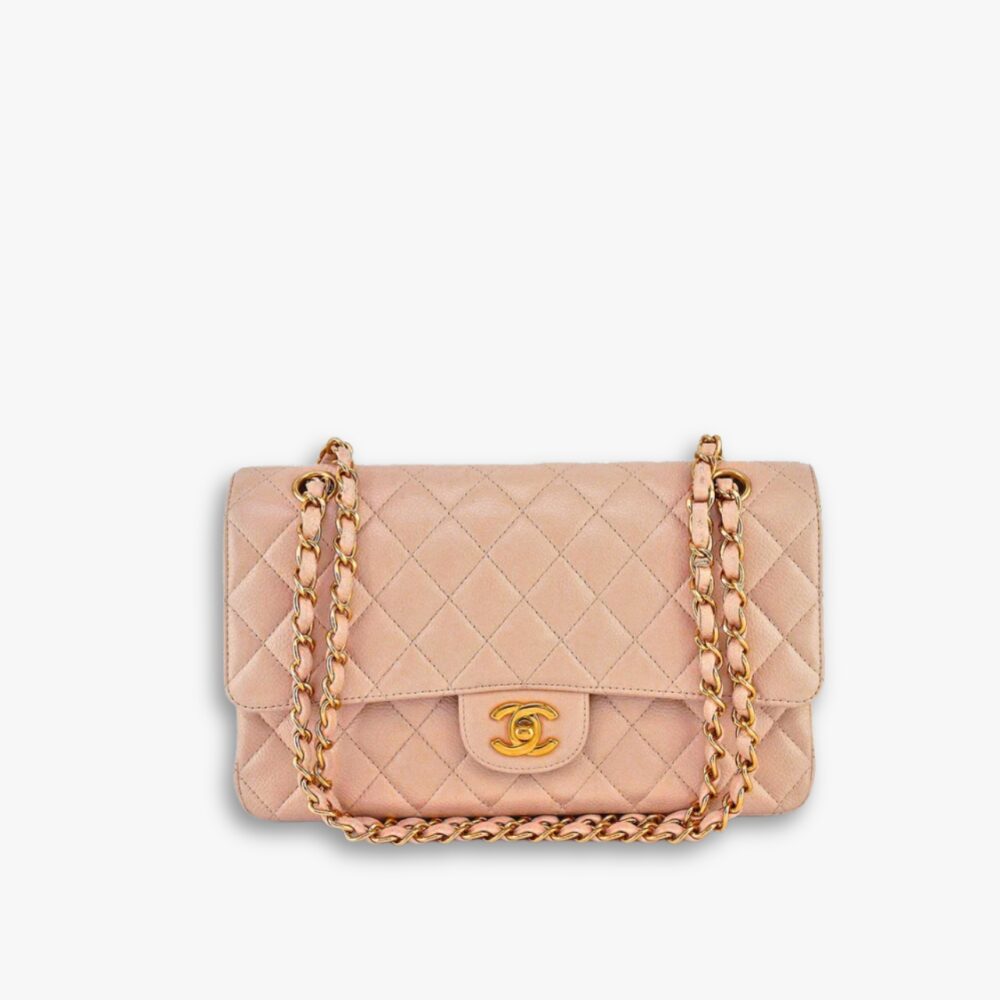 Chanel Classic Flap Bag Pink 25cm