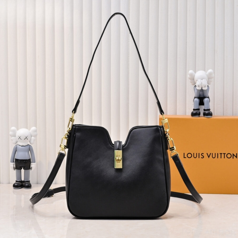 Louis Vuitton Small Hobo Bag Black 24Cm - Image 2