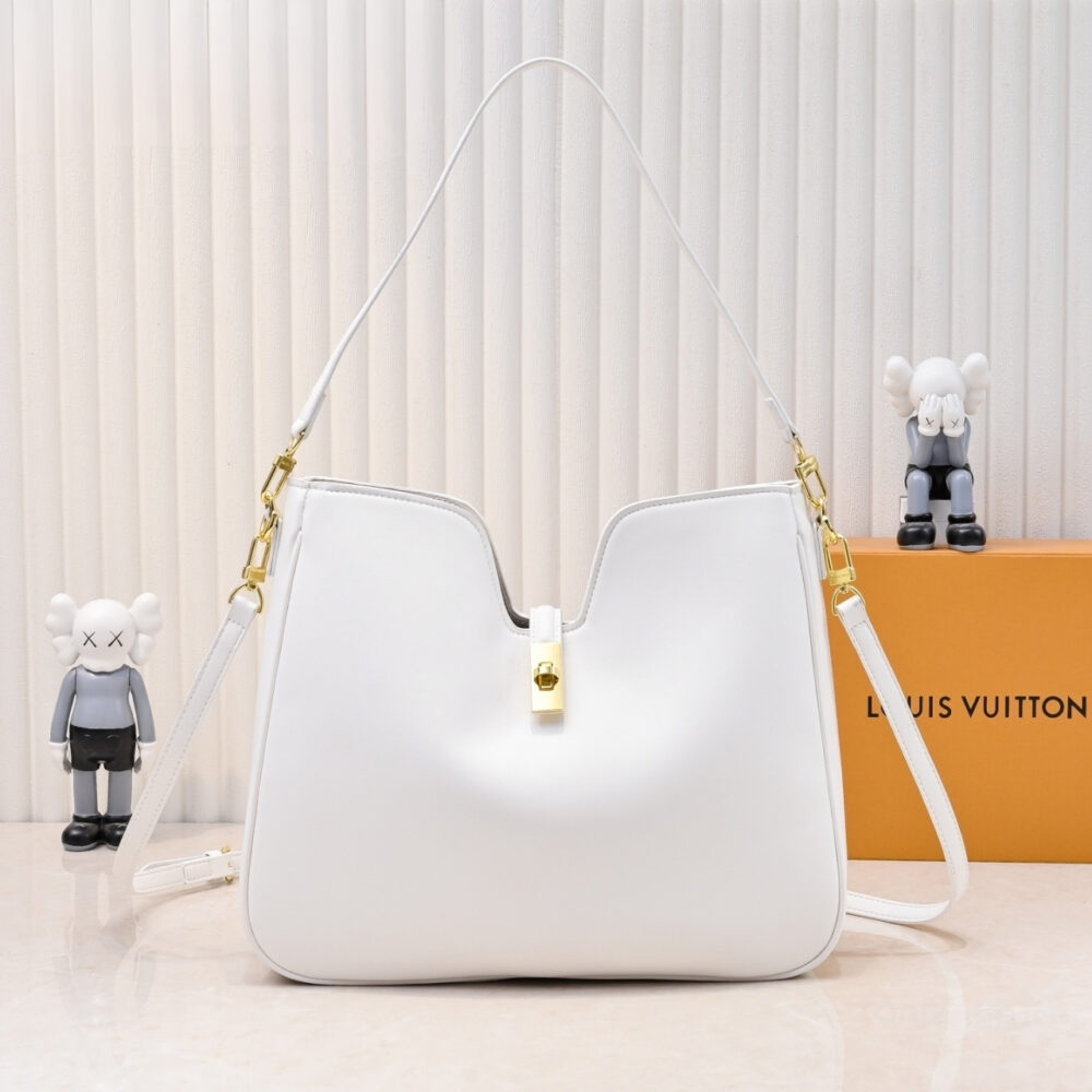 Louis Vuitton Large Hobo Bag White 36Cm - Image 2