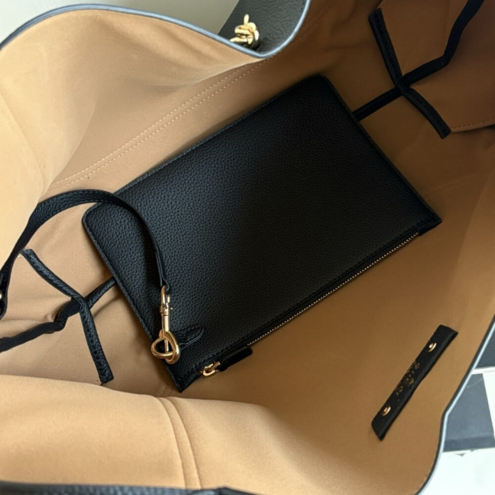 Gucci Softbit Maxi Shoulder Bag Black 46Cm 837466 AAEAO 1000 - Image 6