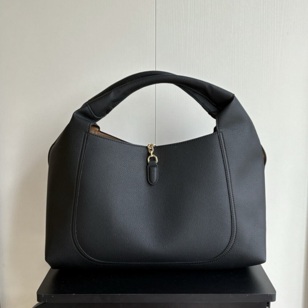Gucci Softbit Medium Top Handle Bag Black 27Cm 837467 AAEAO 1000 - Image 3