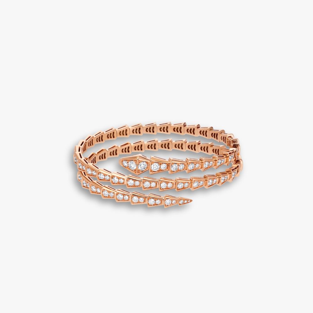 Bvlgari Serpenti Viper Bracelet Rose Gold 357272