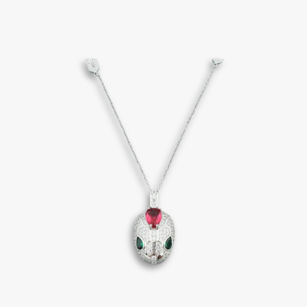 Bvlgari Serpenti Seduttori Necklace White Gold