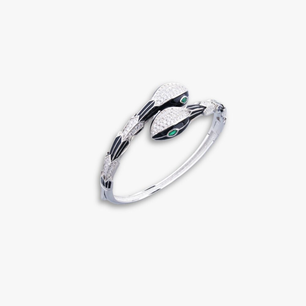 Bvlgari Serpenti Seduttori Bracelet White Gold