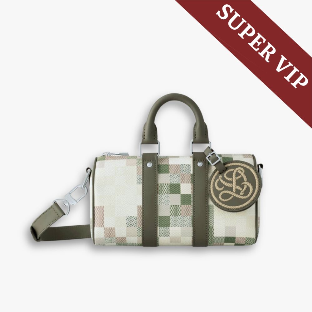 Super Vip 1:1 – Louis Vuitton Keepall Bandoulière 25 Bag Khaki 25Cm N00105