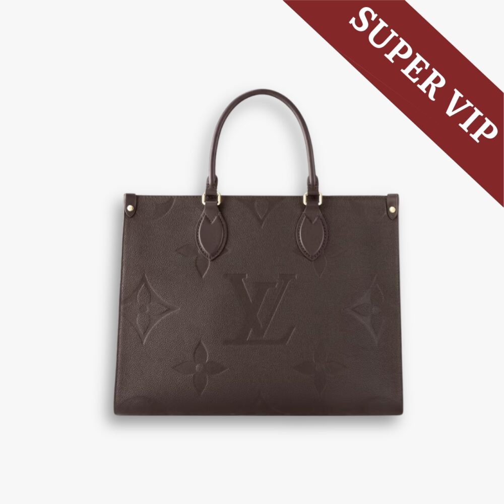Super Vip 1:1 – Louis Vuitton Onthego MM Bag Monogram Wine Red 35Cm M12967
