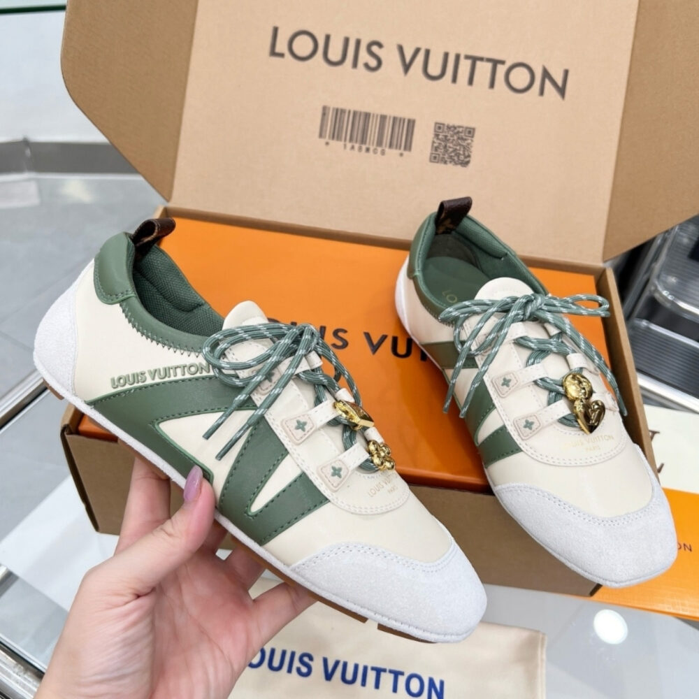 Louis Vuitton LV Sneakerina Green - Image 3