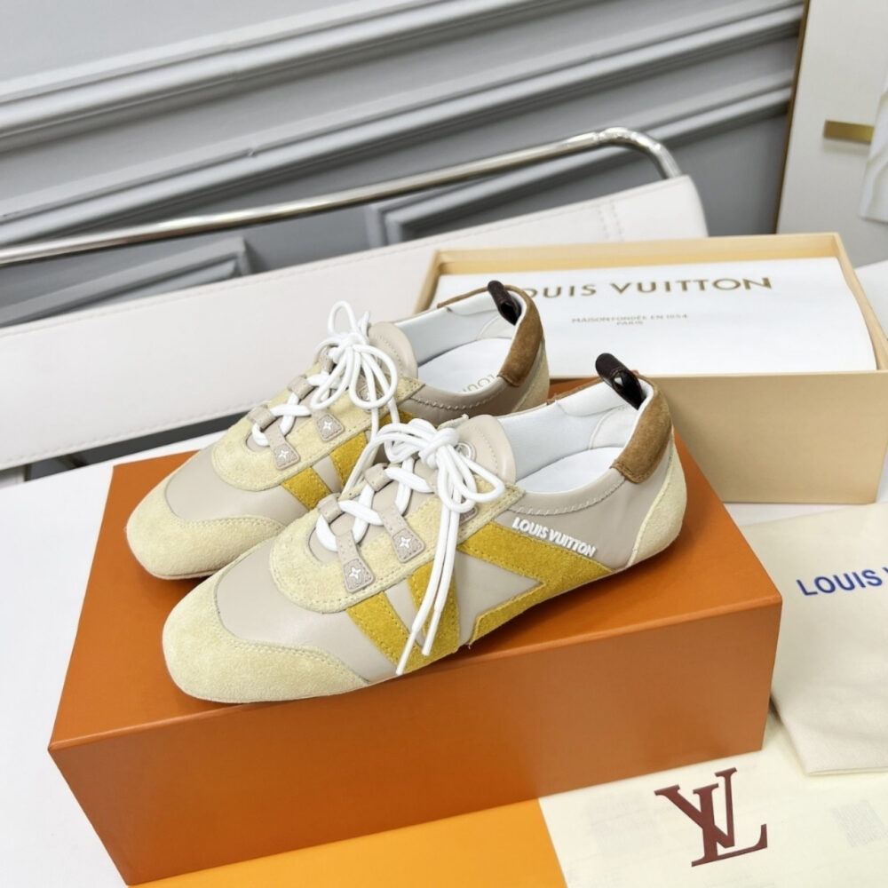 Louis Vuitton LV Sneakerina Beige 1AHNEU - Image 2