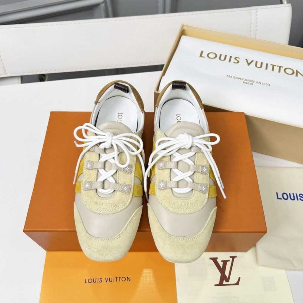 Louis Vuitton LV Sneakerina Beige 1AHNEU - Image 3