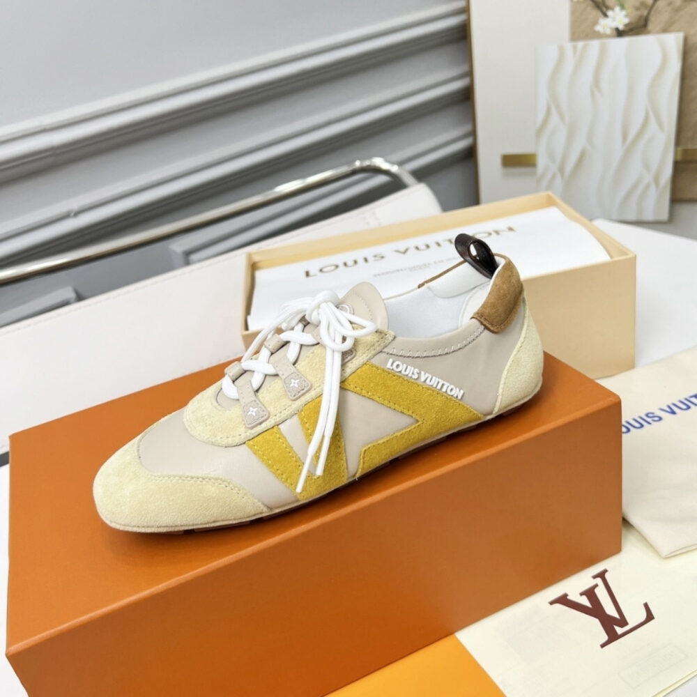 Louis Vuitton LV Sneakerina Beige 1AHNEU - Image 4