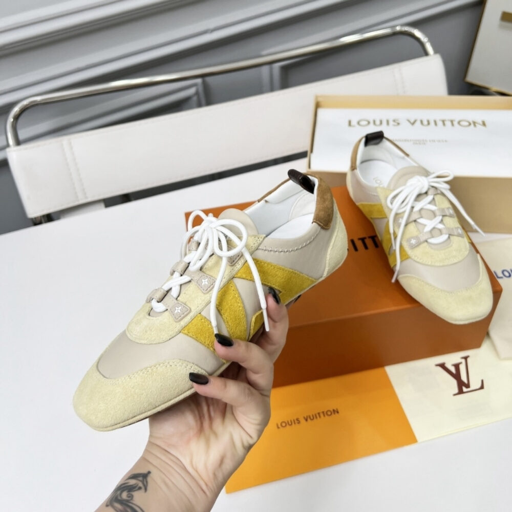 Louis Vuitton LV Sneakerina Beige 1AHNEU - Image 6