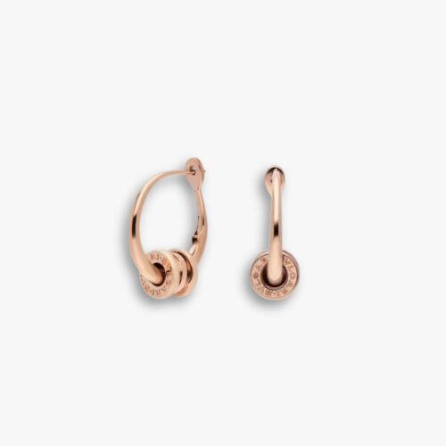 Bvlgari BZero1 Hoop Earrings Rose Gold