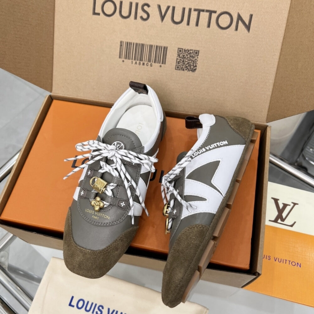 Louis Vuitton LV Sneakerina Brown 1AIEMT - Image 5