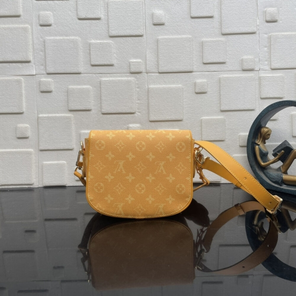 Super Vip 1:1 – Louis Vuitton Montsouris Messenger Bag Yellow 20Cm M12694 - Image 4