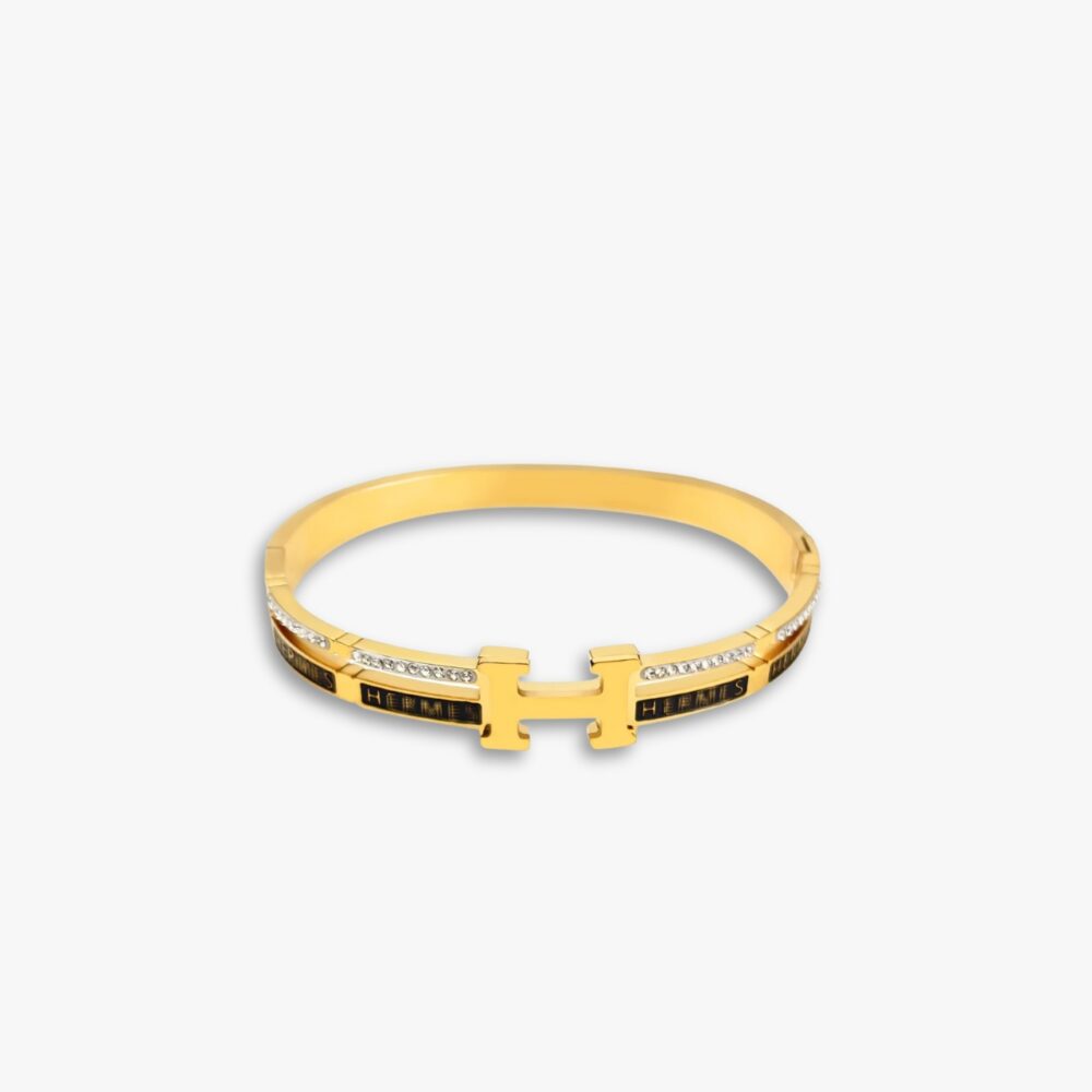Hermes Clic H Bracelet Gold