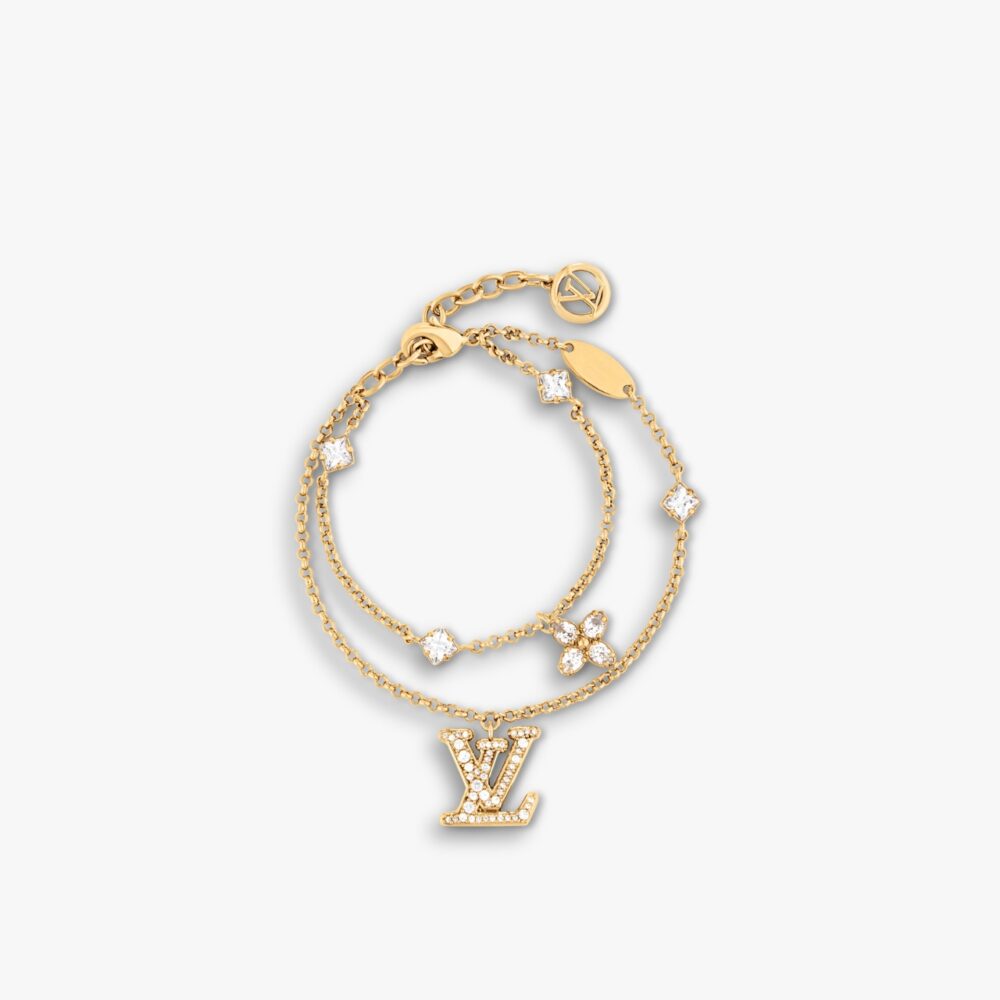 Louis Vuitton Lady LV Bracelet Gold M1582A
