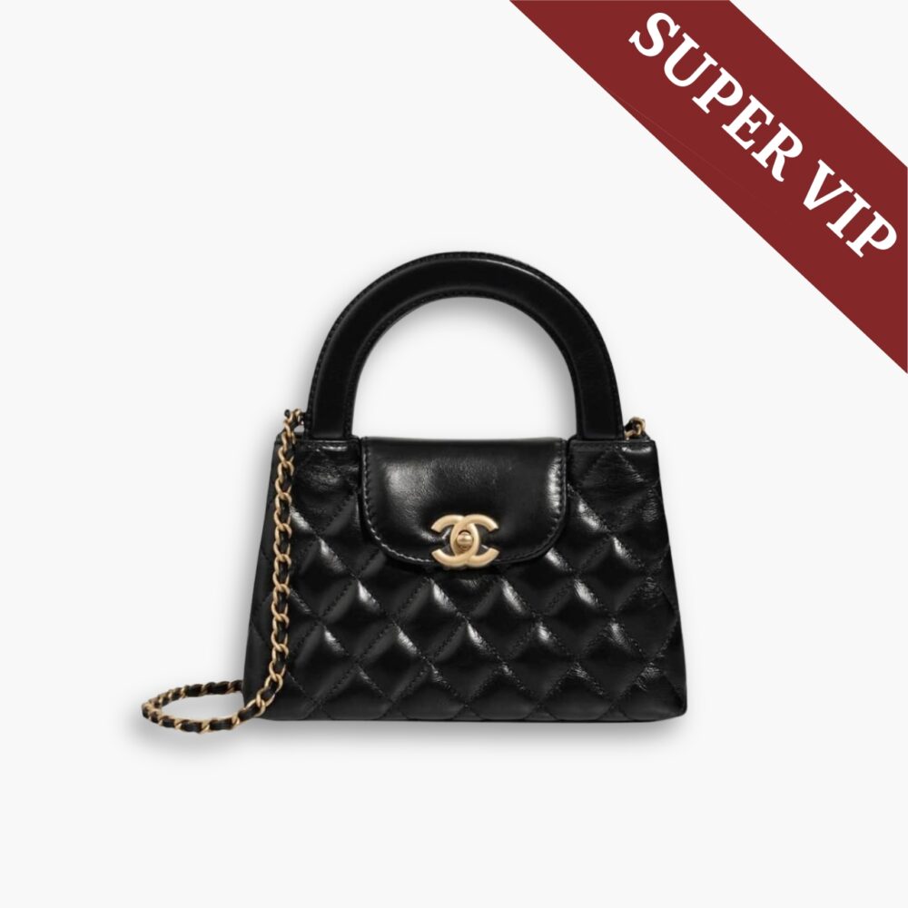 Super Vip 1:1 - Chanel Kelly Bag Black 19Cm AS4416 B14296 94305