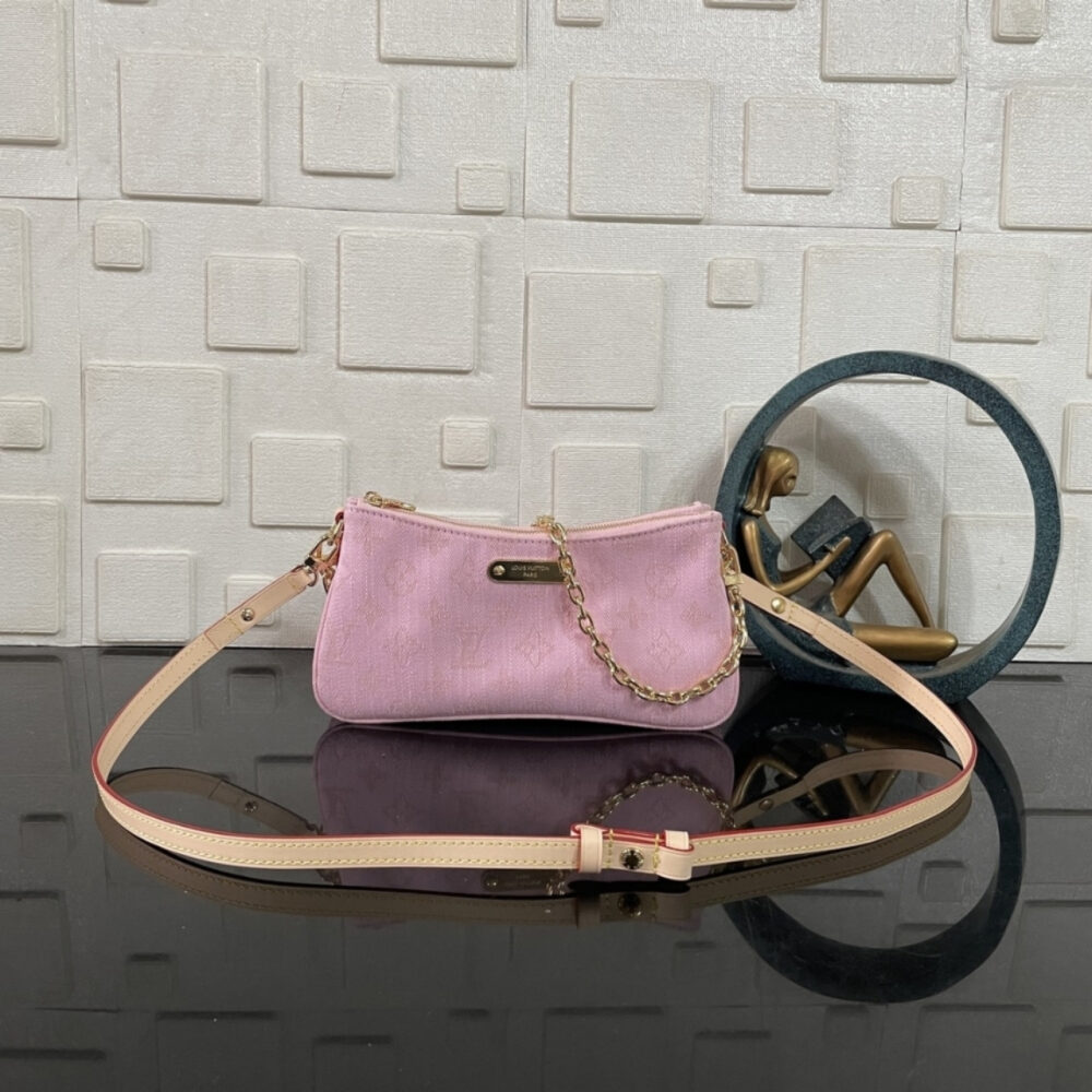 Super Vip 1:1 – Louis Vuitton Pochette Liv Bag Washed Pink 24Cm M14159 - Image 2