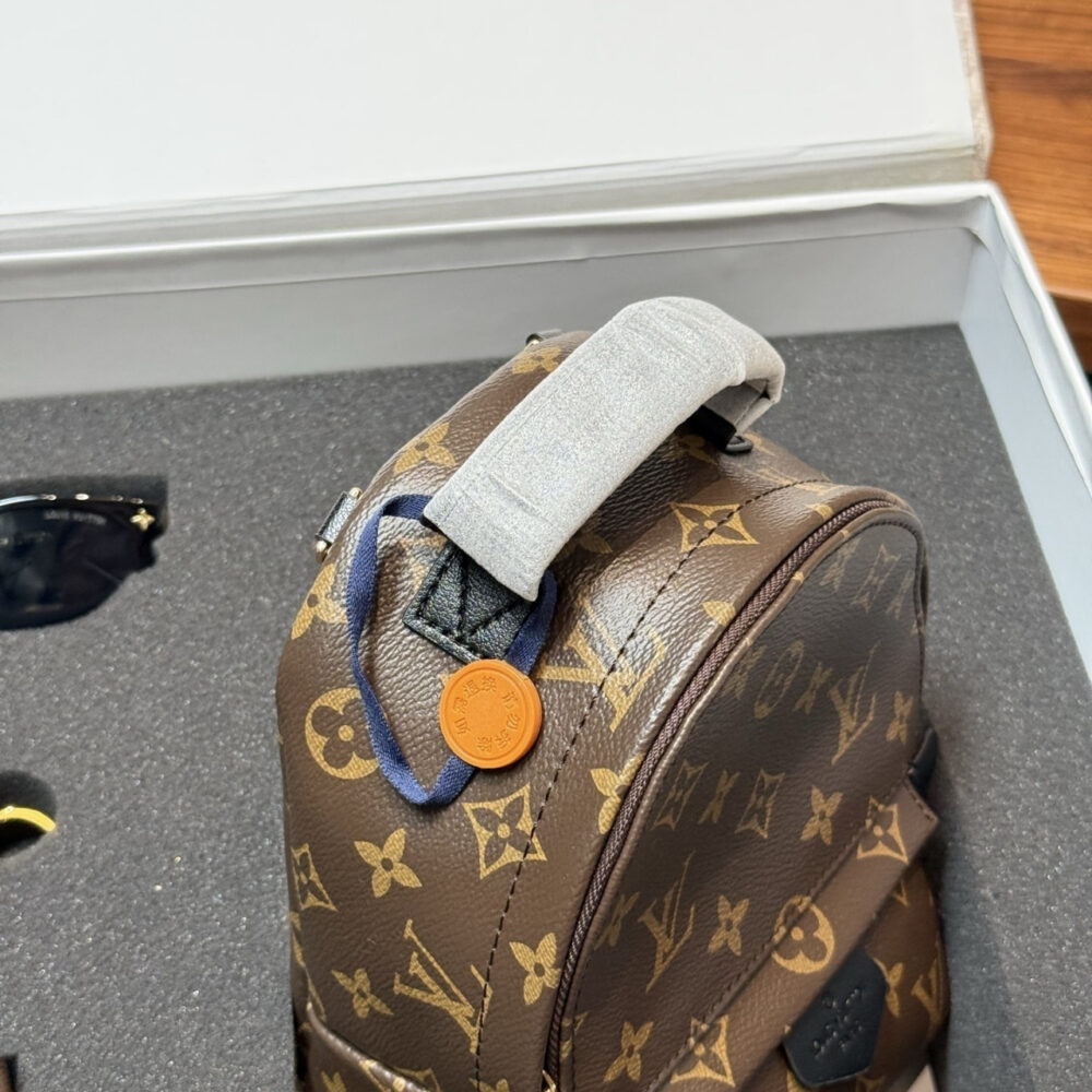 Gift set: Louis Vuitton Monogram Palm Springs Mini Backpack Brown 22Cm M44873 - Image 5