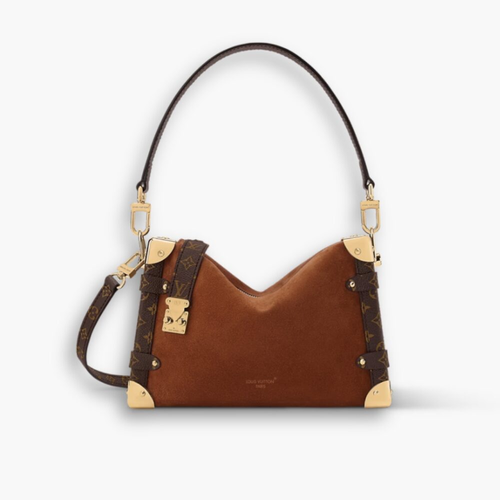 Louis Vuitton Side Trunk MM Bag Tan 23Cm M15072