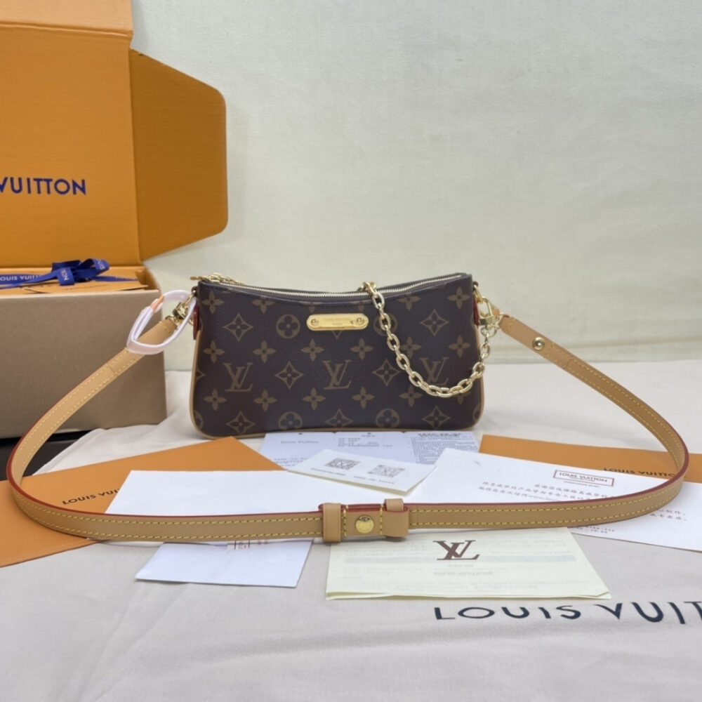Super Vip 1:1 – Louis Vuitton Pochette Liv Bag Monogram Brown 24Cm M83008 - Image 2