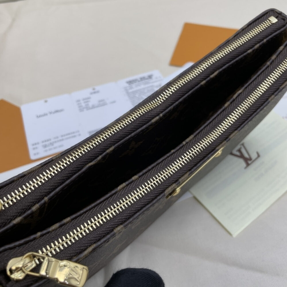 Super Vip 1:1 – Louis Vuitton Pochette Liv Bag Monogram Brown 24Cm M83008 - Image 4