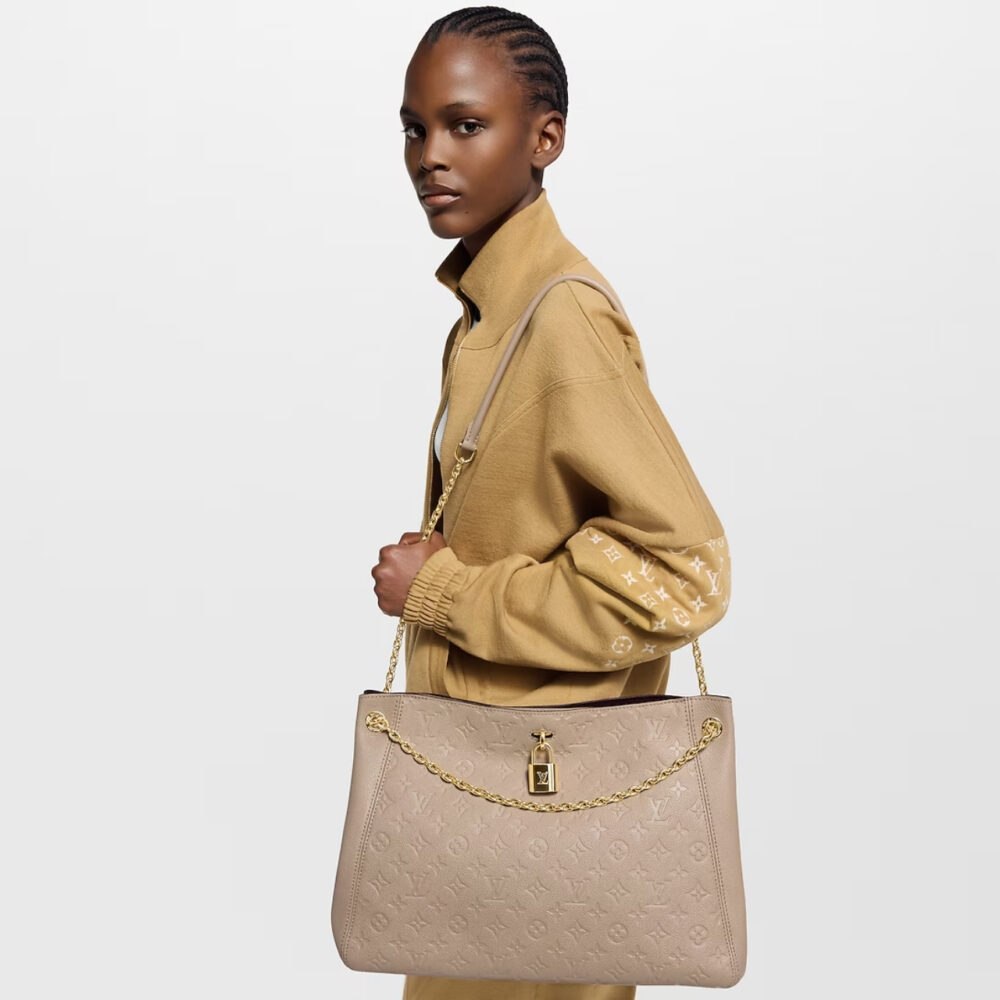 Super Vip 1:1 – Louis Vuitton Anytime MM Bag Dune 42Cm M14658 - Image 8