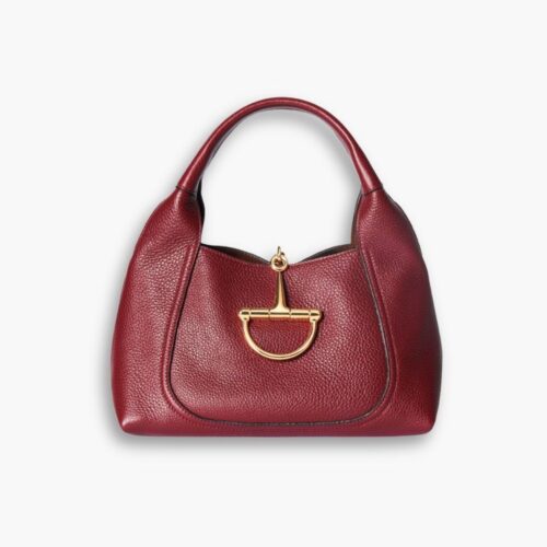 Gucci Softbit Medium Top Handle Bag Rosso Ancora 27Cm 837467 AAEAO 6207
