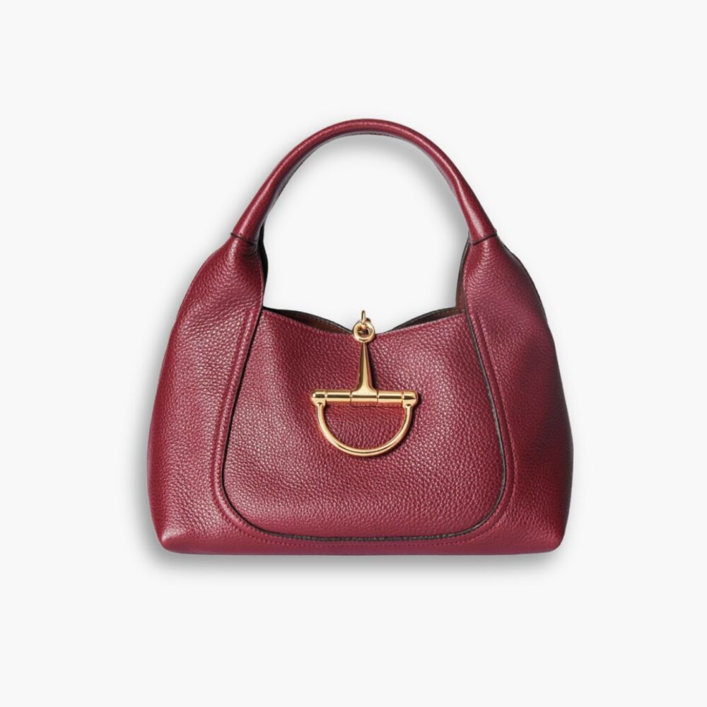 Gucci Softbit Medium Top Handle Bag Rosso Ancora 27Cm 837467 AAEAO 6207