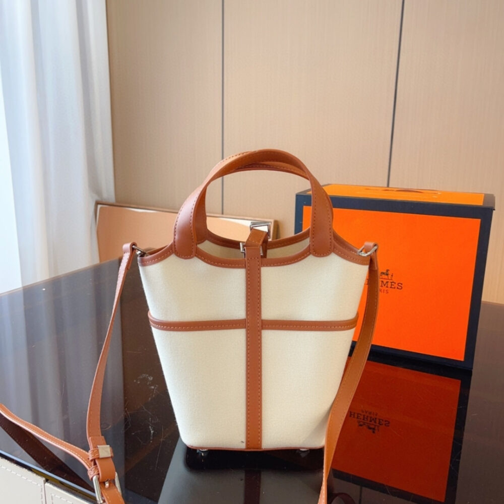 Hermes Picotin Lock 18 Pocket Bag Beige 20Cm - Image 4